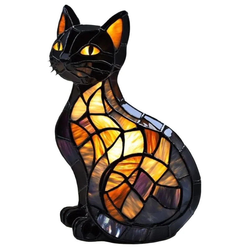 LuminaCat Vintage Cat Lamp